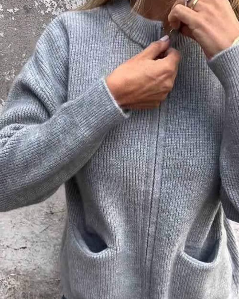 The Helen Sweater™ — Soft Ribbed Cardigan
