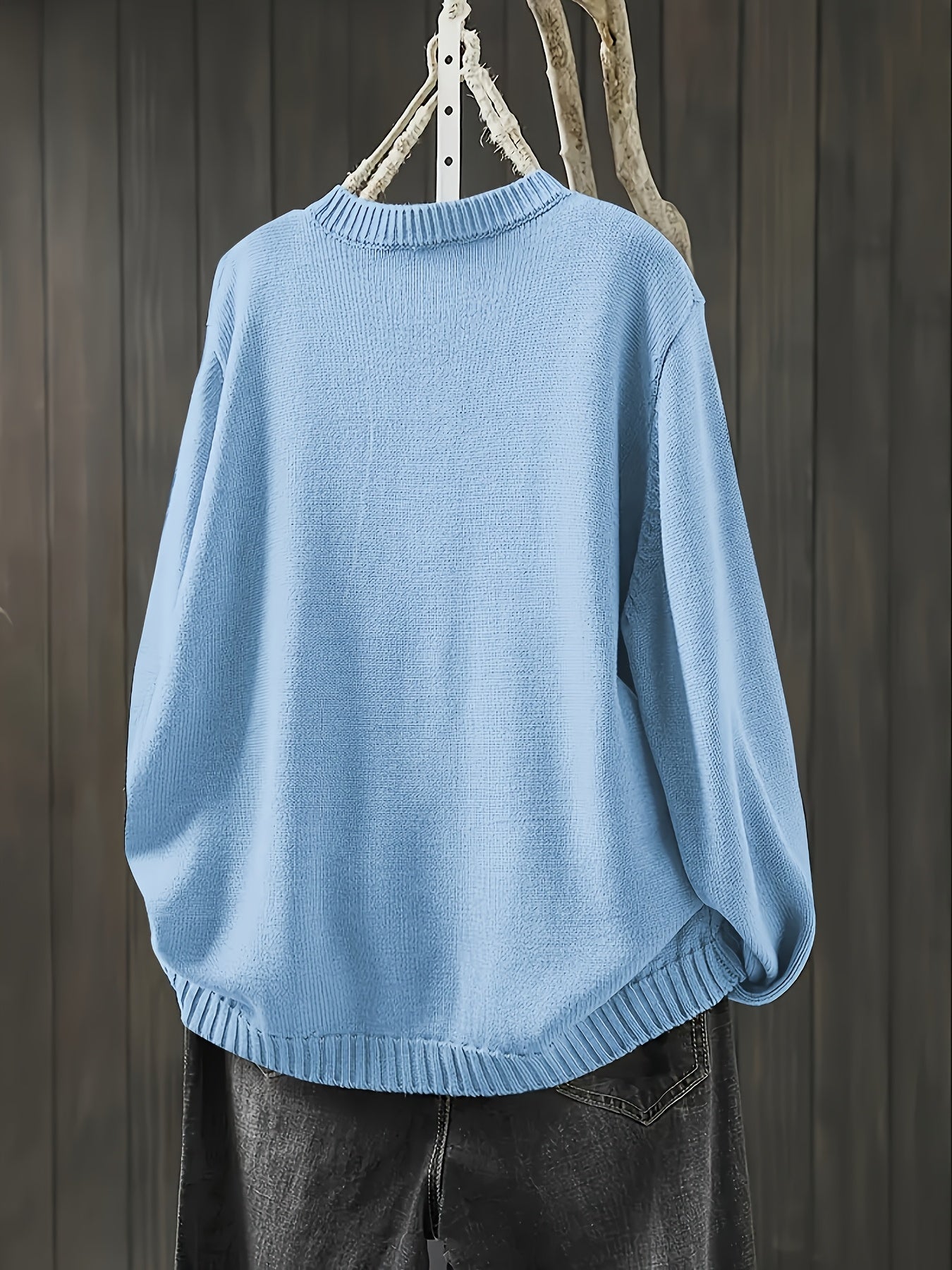 The Ellen Sweater™ — Cheerful Button-Up