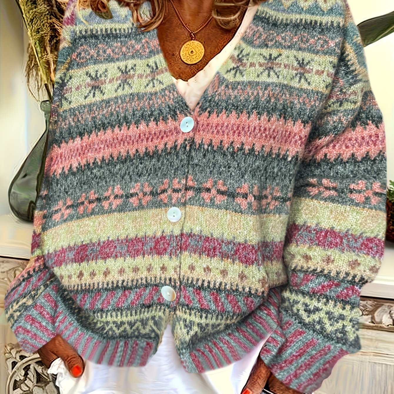 The Mabel Sweater™ — Nordic Charm