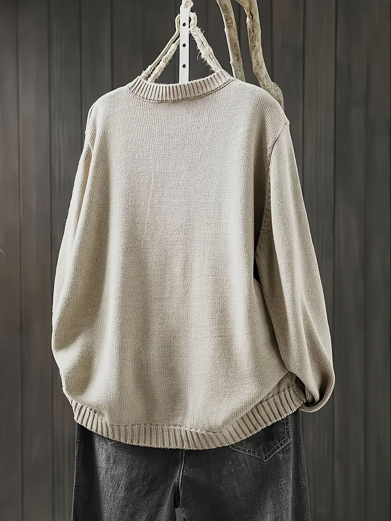 The Ellen Sweater™ — Cheerful Button-Up