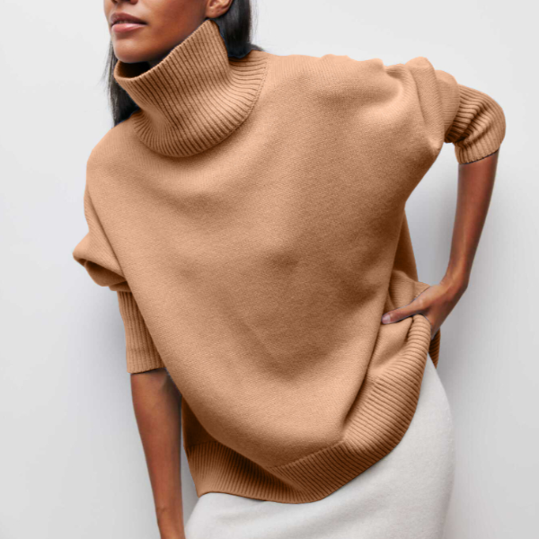 The Iris Turtleneck™ — Cloud Soft