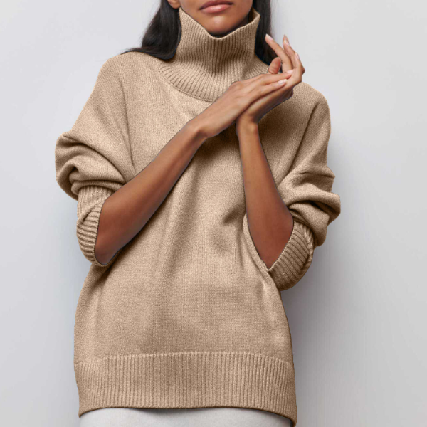 The Iris Turtleneck™ — Cloud Soft