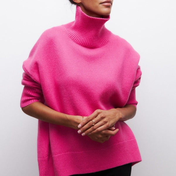 The Iris Turtleneck™ — Cloud Soft