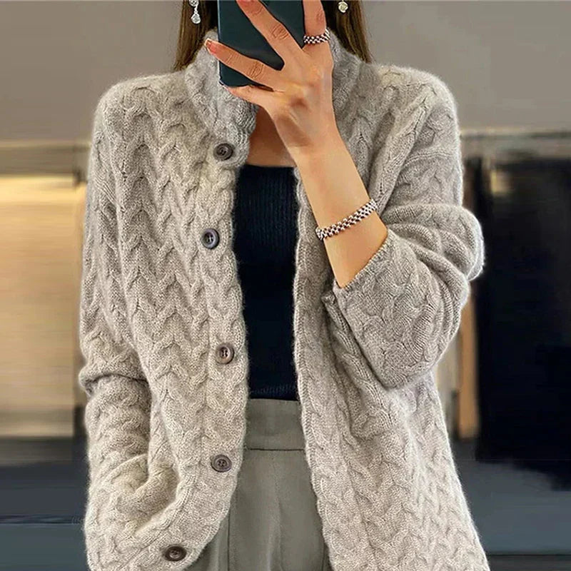 The Diana Sweater™ — Classic Cable Knit
