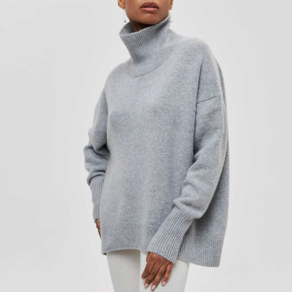 The Iris Turtleneck™ — Cloud Soft