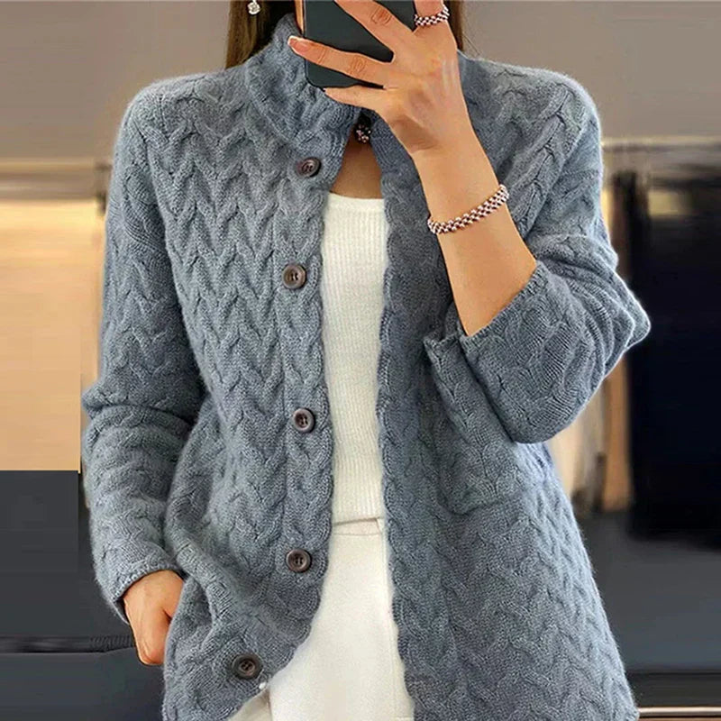 The Diana Sweater™ — Classic Cable Knit