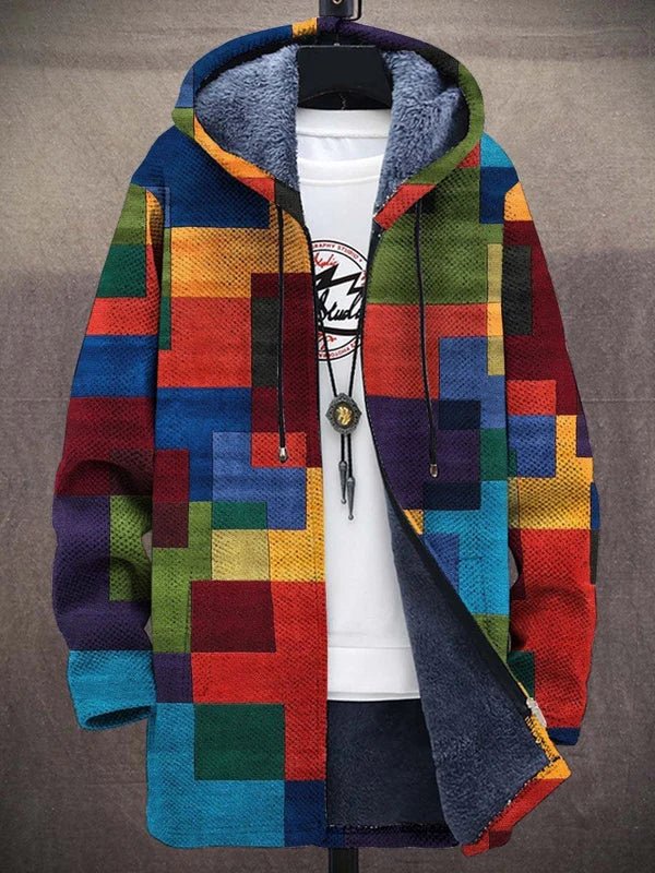 The Janet Sweater™ — Bright Patchwork Hoodie