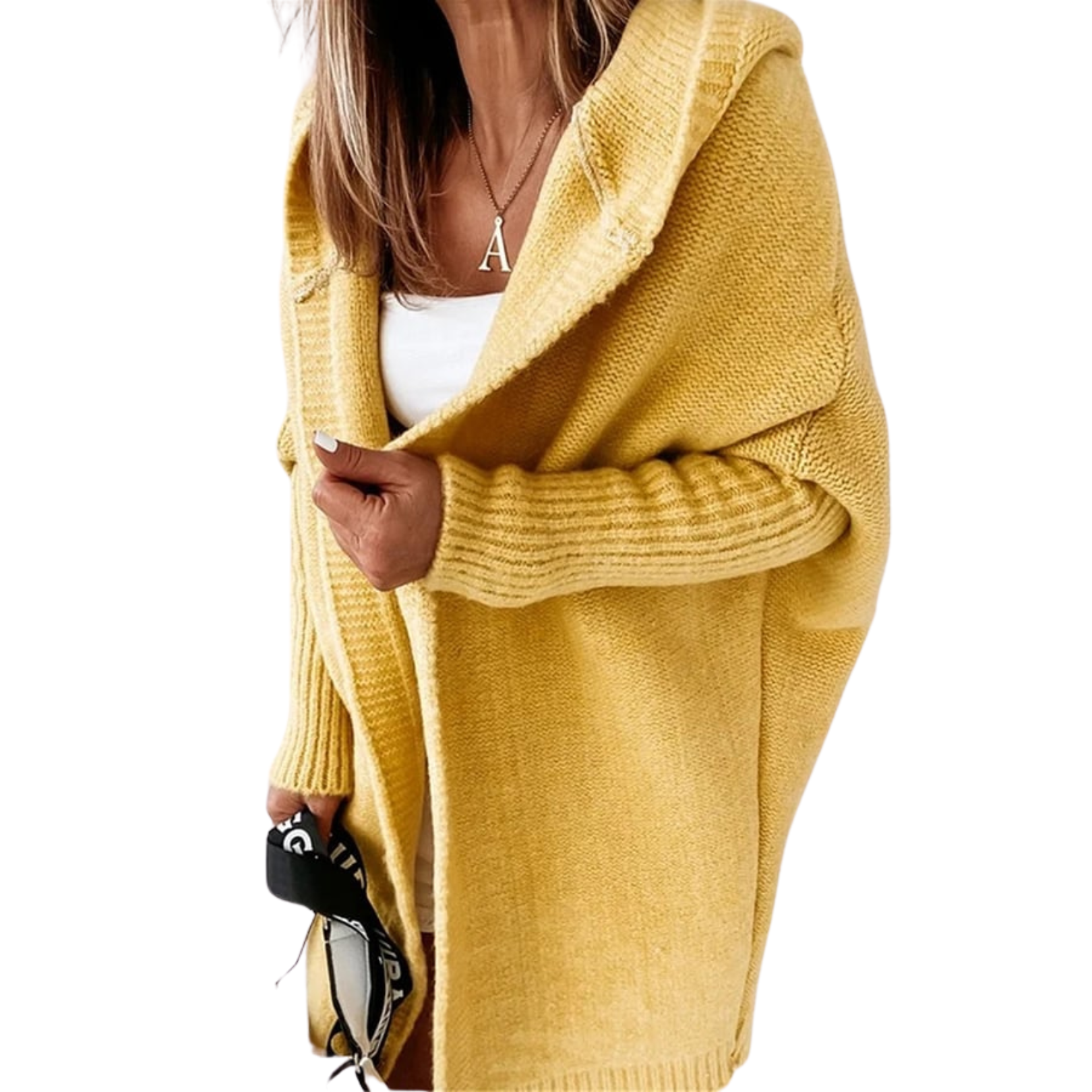 The Nancy Sweater™ — Cozy Hooded Knit