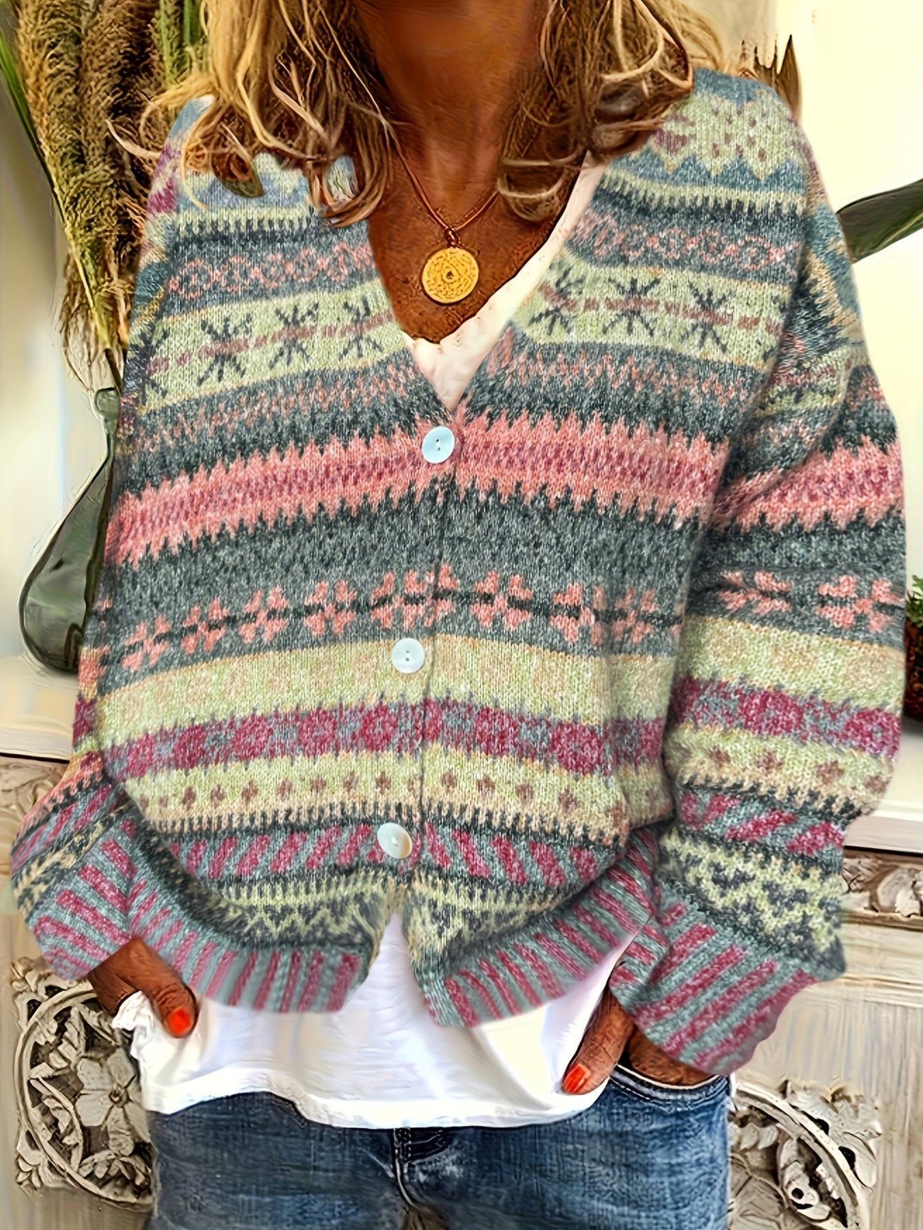 The Mabel Sweater™ — Nordic Charm