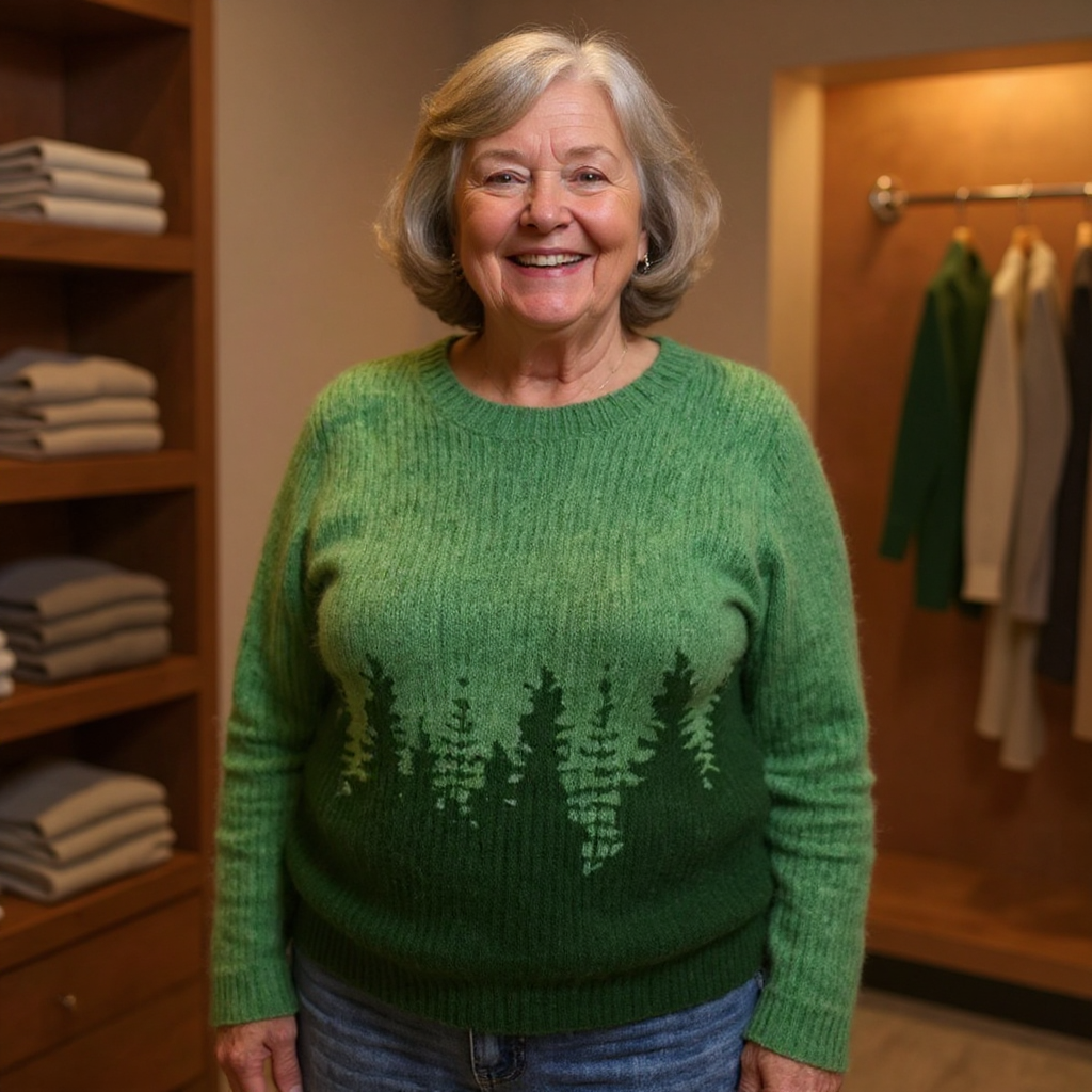 The Laurel Sweater™ — Forest Whisper