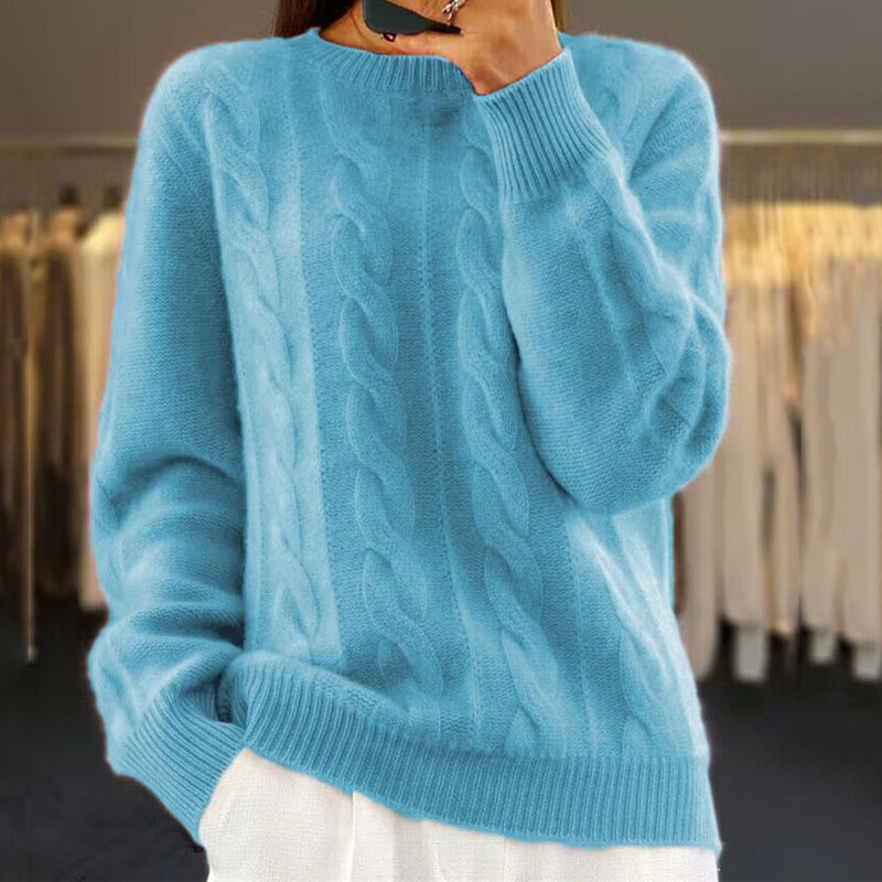 The Rose Sweater™ — Butter Soft Cable