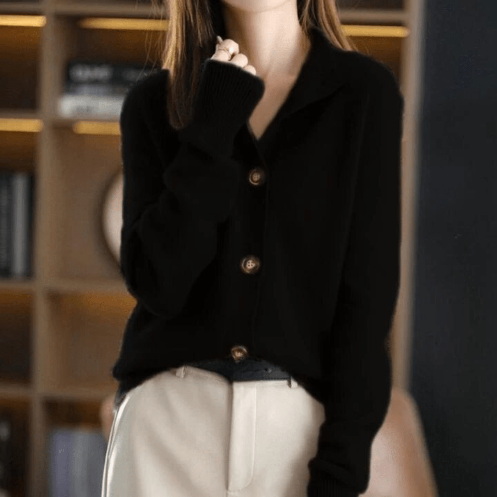 The Margaret Sweater™ — The Buttoned-Up