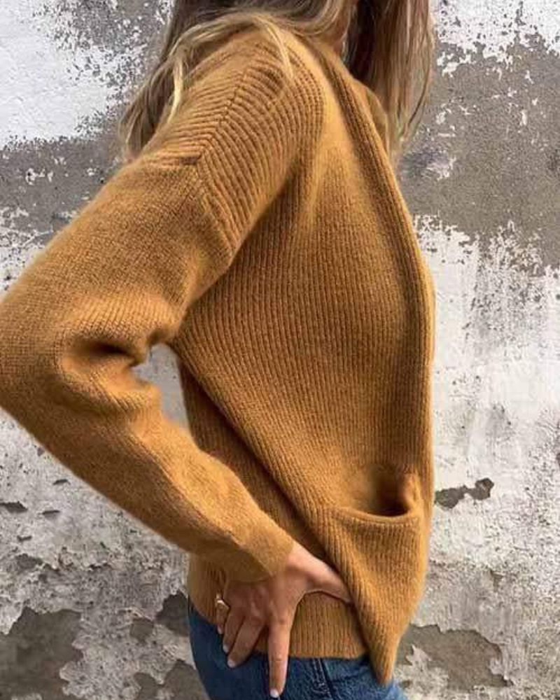 The Helen Sweater™ — Soft Ribbed Cardigan