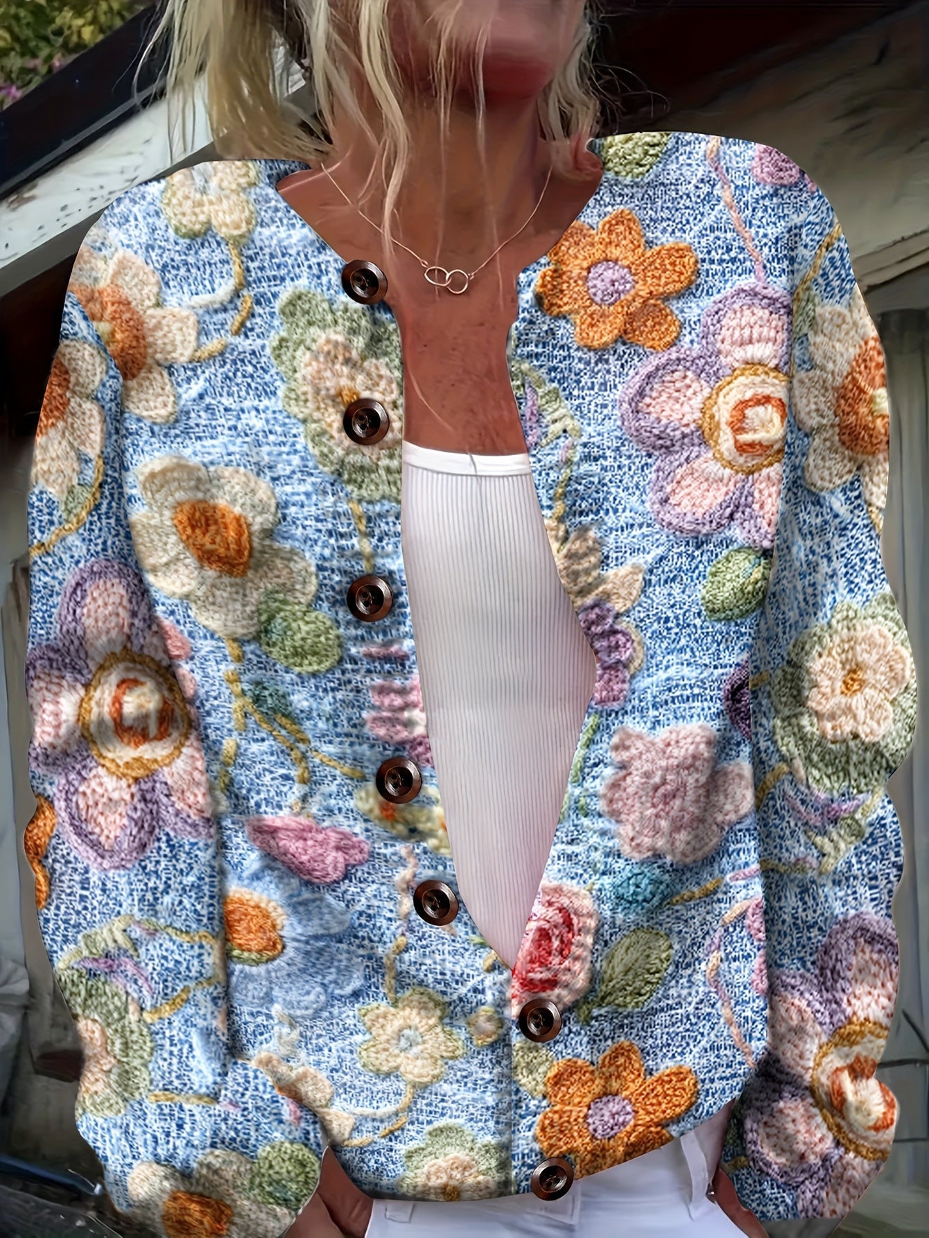 The Iris Sweater™ — Sky Garden