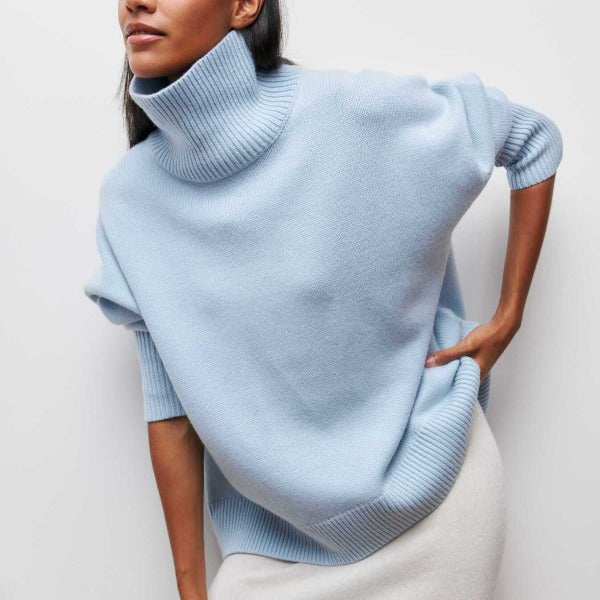 The Iris Turtleneck™  — Cloud Soft