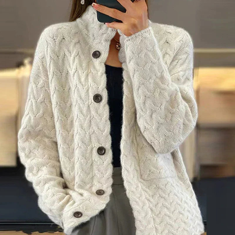 The Diana Sweater™ — Classic Cable Knit