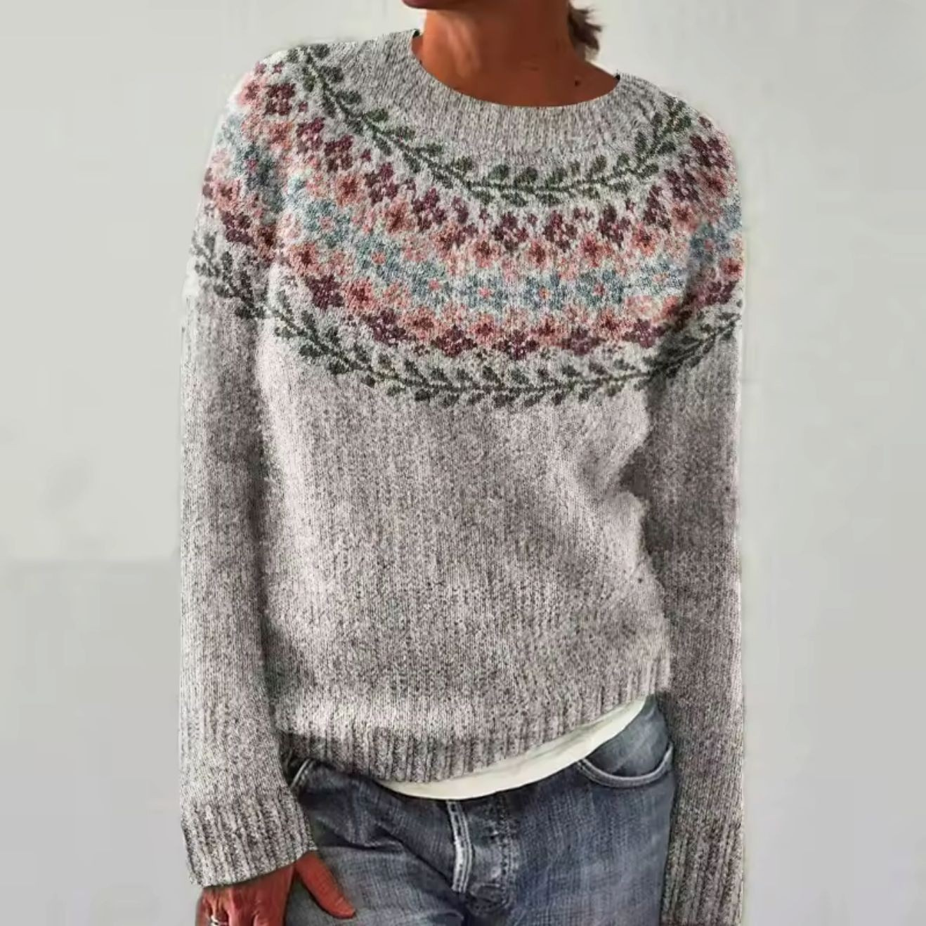 The Nora Sweater™ — Misty Meadow