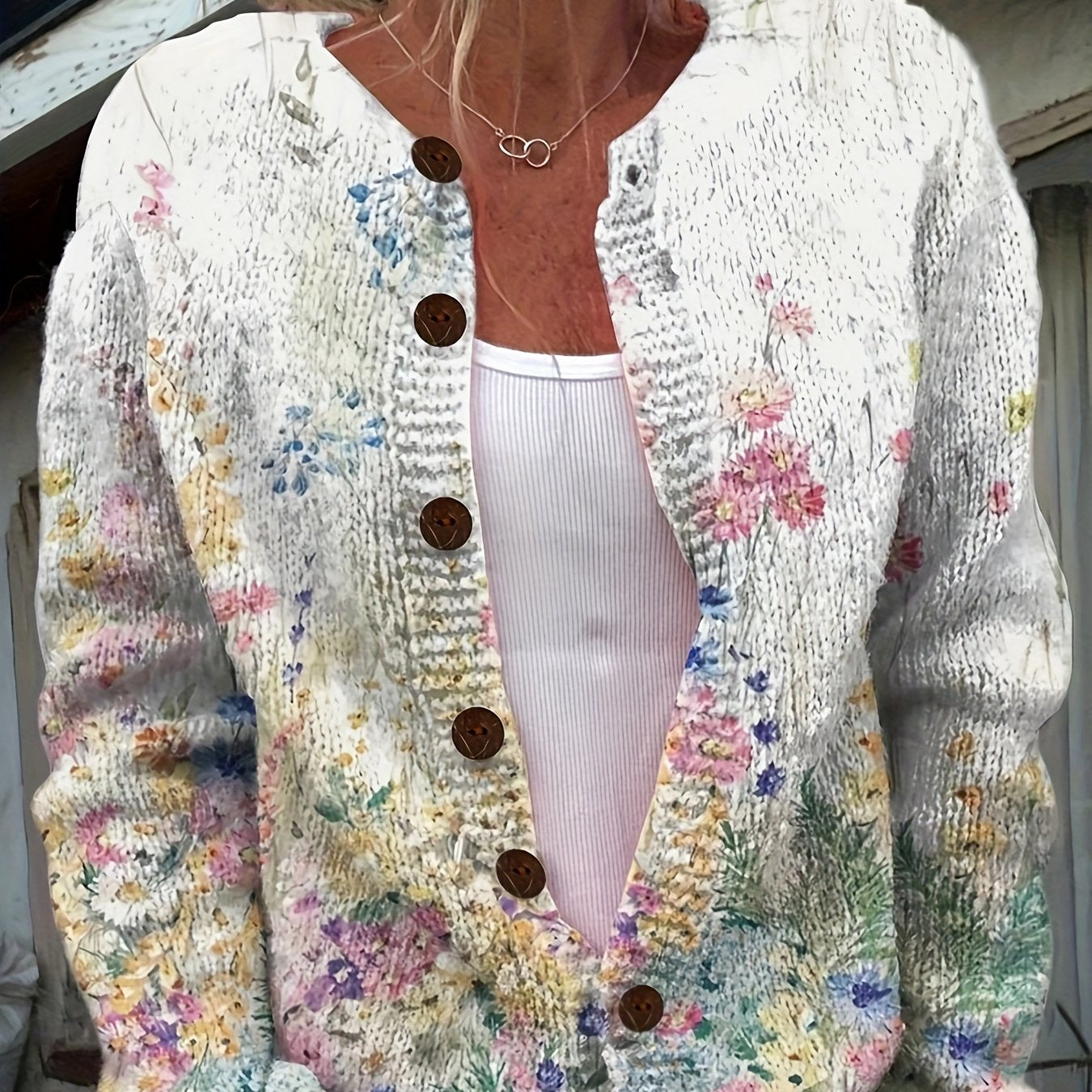 The Doris Sweater™ — Garden Stitch Knit