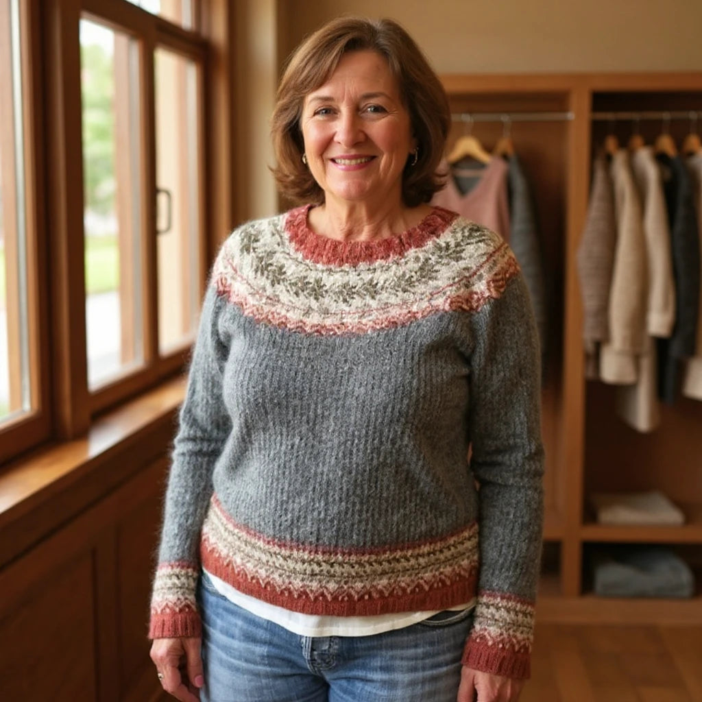 The Martha Sweater™ — Hearthside Fair Isle
