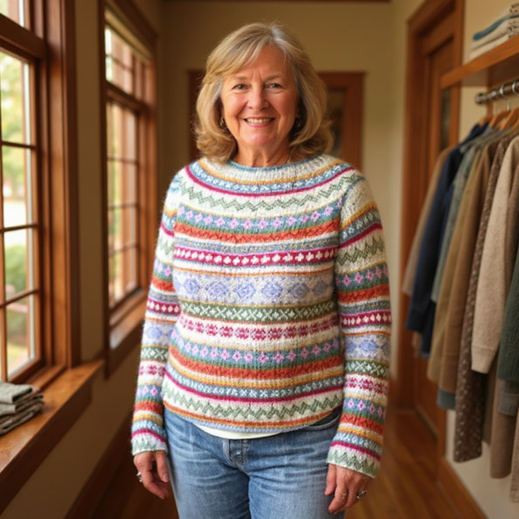 The Nancy Sweater™ — Heritage Fair Isle