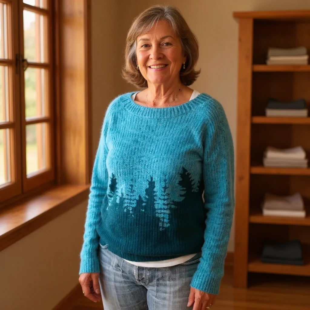 The Laurel Sweater™ — Forest Whisper