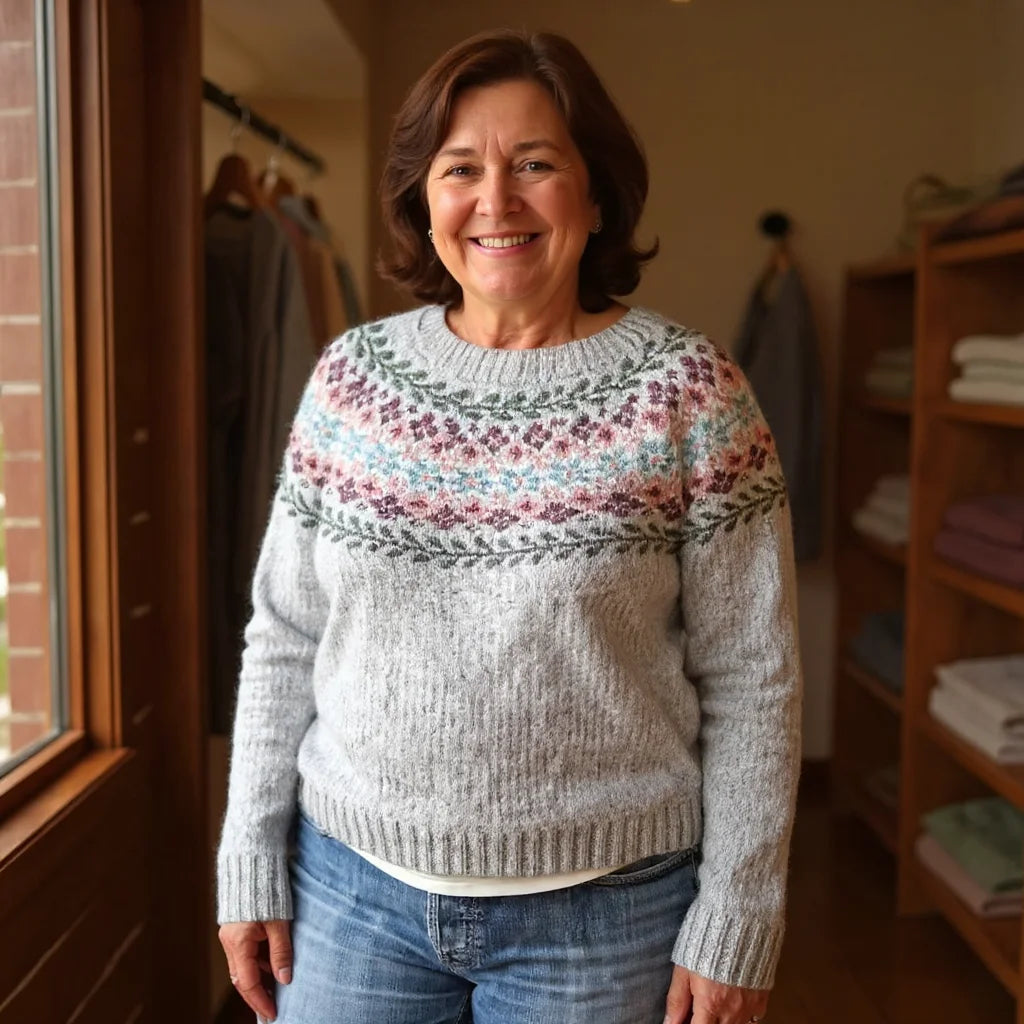 The Nora Sweater™ — Misty Meadow