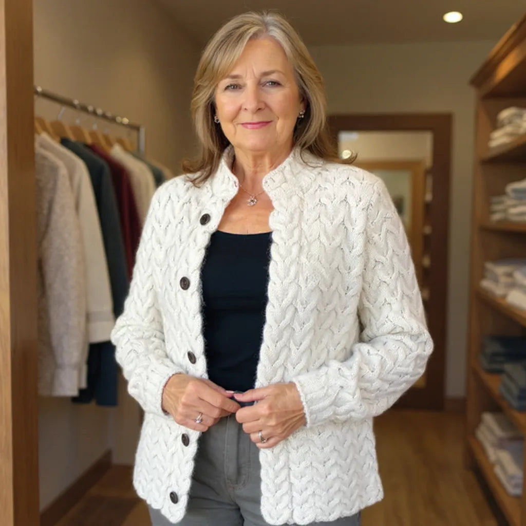 The Diana Sweater™ — Classic Cable Knit