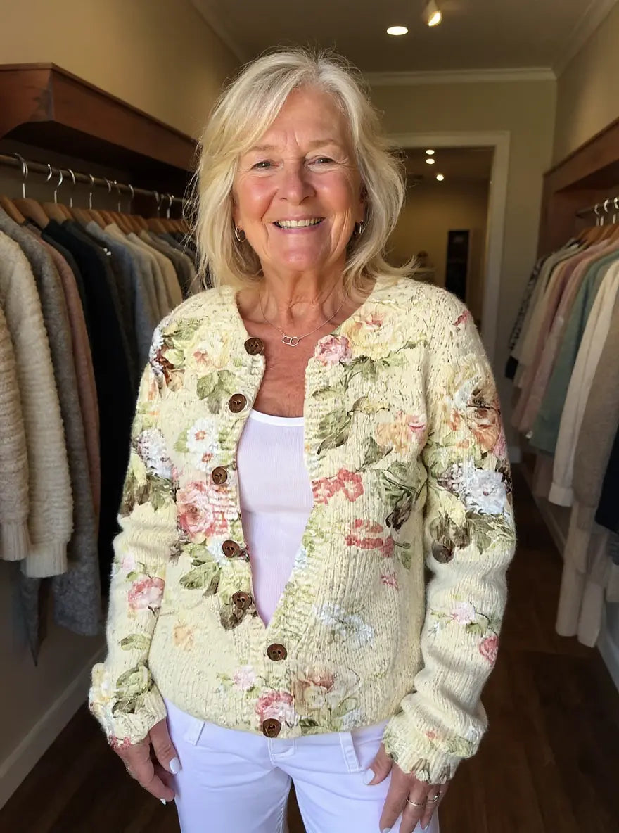 The Grace Sweater™ — Soft Bloom
